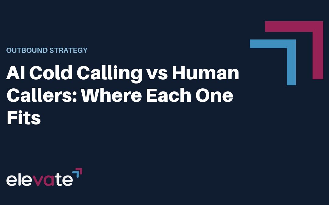 AI Cold Calling vs Human Callers: Where Each One Fits